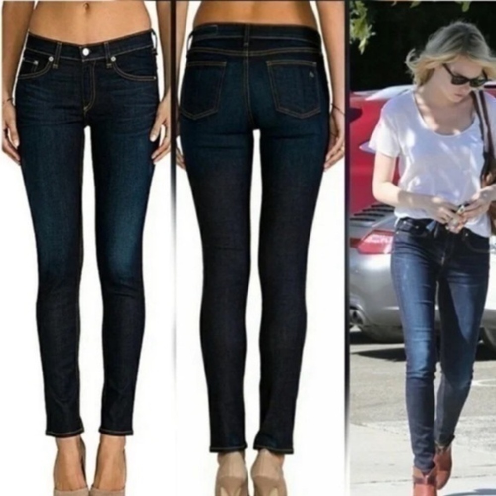 Rag & Bone Skinny Jean in Kensington Blue